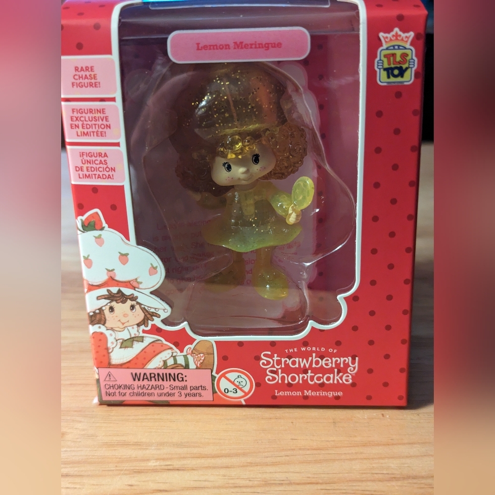 Strawberry Shortcake Mini Doll Lemon Meringue Glitter RARE Chase 2023 Loyal